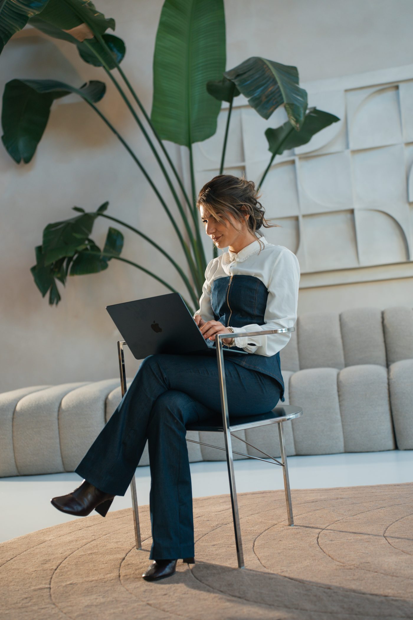 Virtual assistant aan het werk